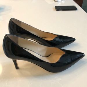 M Gemi Rivista pump in classic black patent
